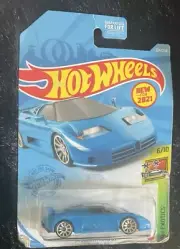 Hot Wheels ‘94 Bugatti EB110 SS Blue HW Exotics #224