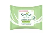 Simple Kind to Skin Facial Wipes Cleansing 25 Pack