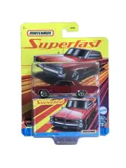 Matchbox Superfast 1964 Pontiac Grand Prix METAL - Collectors Edition - Red