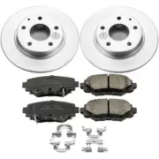 PowerStop Disc Brake Kit - Rear - Fits Mazda 3 2014-2016 Z17 COATED BRAKE KIT (for: Mazda)