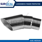 Stainless Steel Langenbeck Finger Protector Medium Surgical Medical German Grade