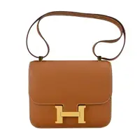 在飛比找PChome24h購物優惠-HERMES Constance 24CM 37 Epsom