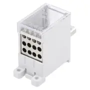 Connectors Distribution Block 1 Inlet 12 Outlet Rail Terminal Blocks 690V