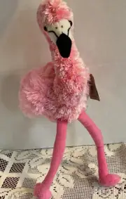 Aurora Flavia Flamingo Flopsie #31192 Stuffed Animal Toy 11”