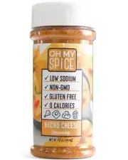 Nacho Cheese Seasoning - Gluten Free Cheddar Cheese Powder with Chili Sea Sal...