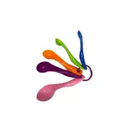 Measuring Spoons 5 Set Plastic Spoon Cups Gram Scoop Kitchen