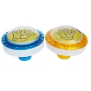 2PCS 12V 60mm Arcade LED Illumination Dome Push Circular Button Micro Switch