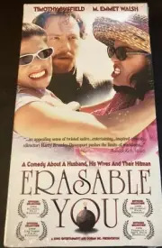 Erasable You (VHS, 1999) - Timothy Busfield, M. Emmet Walsh - RARE Unopened VHS