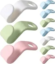 Hanger Hooks Space Saver | 10Pcs Space Saving Hanger Hooks - Connector Hooks Outfit Hangers Extender Organizer Mini Cascading Hanger Hooks for Clothes