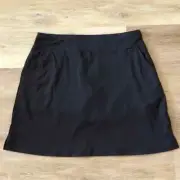 NWT Coorun Women's Black Tennis Skort Size XXL