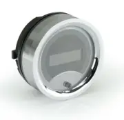 Dakota Digital 58-62 Corvette Slvr Clock White LED for VHX Sys. VLK-58C-VET-S-W (for: Chevrolet)