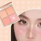4 Colors Blush Palette Portable Saturated Versatile Pressed Makeup Blush Pal SPG