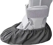 MyShoeCovers 1 Fracture Walking Boot Cover - Black, Medium