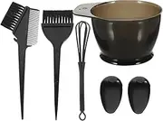Healvian Complete Hair Coloring Tool Set 5pcs Tint Brush Hair Dyeing Kit Easy Cleaning for Diy