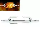 Electric BBQ Rotisserie Grill Roast Rod Spit Universal Kit Motor Meat Skewer