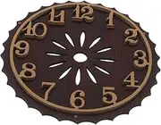 GETAJGHSD Wall Clock Face Dial Replacement Silent Mechanism for Accurate Timekeeping Clock Dial Plate Elegant and Readable Markings