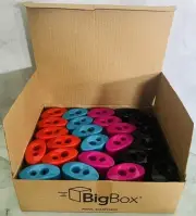 Pencil Sharpeners in Bulk - Box Of 24 Pocket Handheld Pencil Sharpers