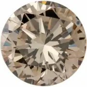 Natural Extra Fine Champagne Diamond - Round - VS2-SI1 - Africa - Extra Fine Gra