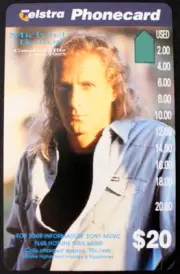 Telecom Phonecard $20 Michael Bolton Sony Music* UNUSED* MINT Condition