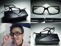 在飛比找Yahoo!奇摩拍賣優惠-信義計劃 眼鏡 Vioki 手工眼鏡  拉式 大框 方框 超