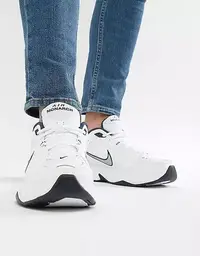 在飛比找Yahoo!奇摩拍賣優惠-Nike Air Monarch IV 白 復古休閒運動百搭