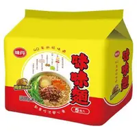 在飛比找ETMall東森購物網優惠-味丹味味麵精燉肉燥湯麵 78Gx5入【愛買】