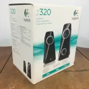 Vintage Logitech Computer PC Mac Apple Gaming Music Desktop Laptop Speakers