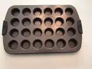 Deluxe 24 Count Mini Muffin Cupcake Tart Brownie Pan