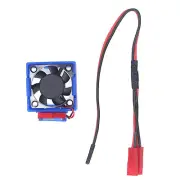 (Blue)DC 5V RC Heat Sink High Velocity Fan Motor Fan Set MU