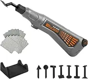 Cordless Pen Sander, Variable Speed and USB Charging with LED Light, Multi-Purpose Power Tool for Sanding, Polishing, Finishing, DIY Crafts