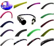 From OZ Quality 1/2/5PC 40cm XLR 3Pin Female To 6.35mm 1/4" Male TRS Cable Lead