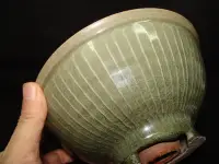 在飛比找Yahoo!奇摩拍賣優惠-明代龍泉碗 老窯碗 龍泉老瓷器 龍泉窯 青瓷 老瓷碗 老碗