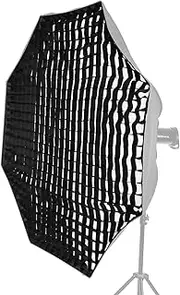 Labymos 140cm/ 55in Photography Octagon Softbox Grid Black Honeycomb Grid Softbox Reflector Portrait Products Photographic Aessories