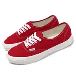 VANS OG AUTHENTIC LX VAULT 紅 白 休閒鞋  女鞋 25CM