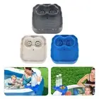 Hot Tub Tray with Drain Holes Anti Slip Adjustable Hot Tub Side Table