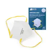 SEKURA N95 Foldable Particulate Respirator Mask, NIOSH Certified, M/L Size (B...