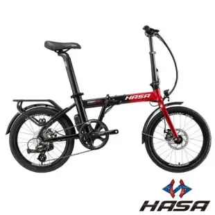 【HASA赫速】SEF20 20吋8速5段電動輔助摺疊自行車-4色