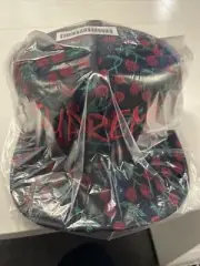 SUPREME Cherries 5-PANEL HAT INDIGO Blue Color SS23 New