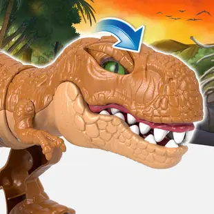 MATTEL 侏羅紀世界-兇猛霸王龍 侏儸紀 恐龍玩具 正版 美泰兒 JURASSIC WORLD