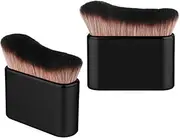 Body Tanning Brush Siren Makeup Brush,2Pcs Siren Makeup Brush Siren Foundation Brush,Self Tanning Brush Body Makeup Brush Self Tanner Body Face Blending Brush,Self Tan Brush Self Tanning Brush,Color D