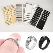 Stritra Black Reducer Pad Resizing Jewelry Tool Tighteners Invisible Ring Size Adjuster Set