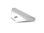 Universal Headlight Bracket/Clamp for Bottom Mount Motorcycle Head Light Chrome