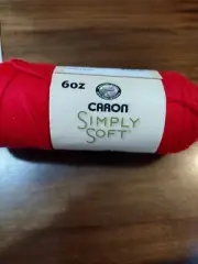 Caron Simply Soft 6 oz. Red