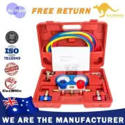 AC Manifold Gauge Set Air Conditioner Pump Service Tool R12 R22 R410A HVAC R134A