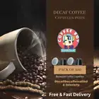 Nespresso Compatible Decaf Coffee Capsules - 100 Pack Decaffeinated Pods