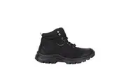 Womens Hush Puppies Alpine Walking Shoes Black Hiking Boots