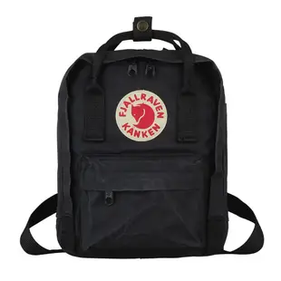 Fjallraven 瑞典北極狐 Kanken Mine瑞典後背包/空肯包/方型後背包(迷你/黑)