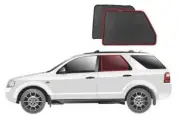 Genuine SNAPSHADES Car Rear Window Shades for Ford Territory (2004-2016)