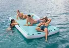 Intex Water Lounge Pool Inflatable Floating Mat Pontoon Huge 3m x 183cm 56289