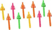 CIYODO 25 Pcs Mini Recorder Flute Adults Clarinet Flute Small Clarinet Musical Instrument Wind Instrument Plastic Random Color